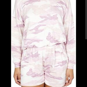 Pink Camo Kids Pajamas
